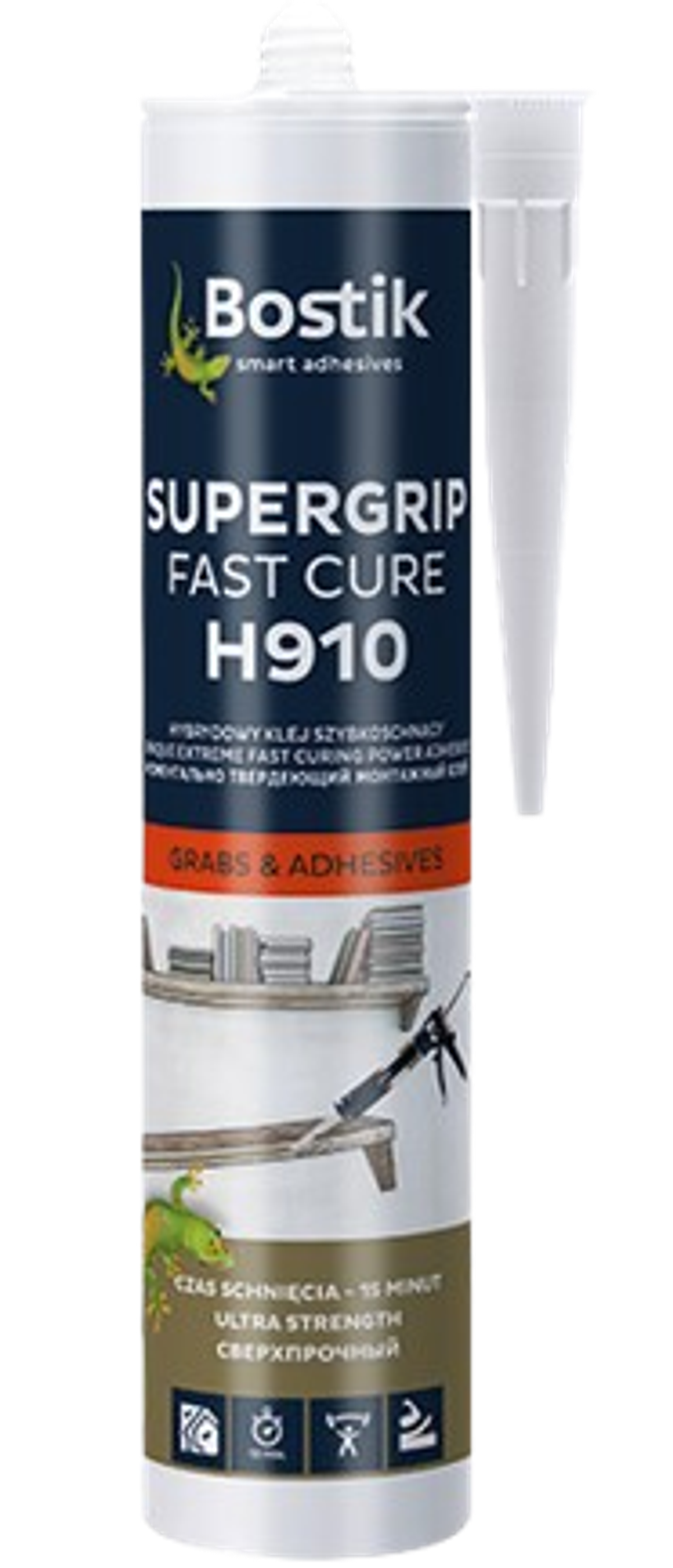 H910 SUPERGRIP FAST CURE - Extrémne rýchle silné lepidlo