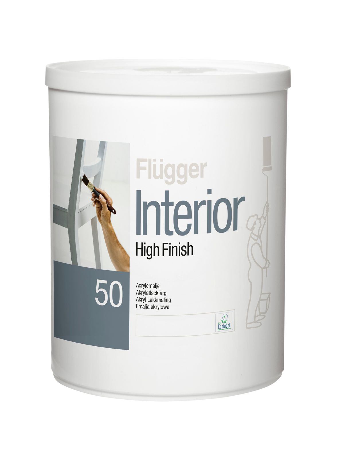INTERIOR HIGH FINISH 50 - Akrylátový pololesklý vrchný náter na drevo a kov