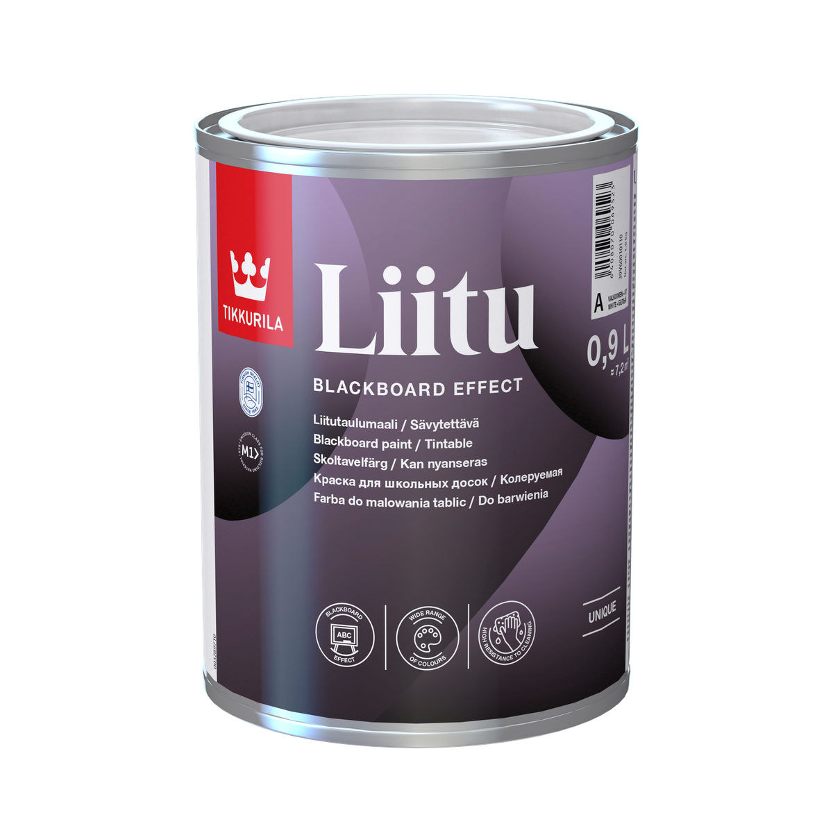 LIITU BLACKBOARD PAINT, tabuľová farba, TIKKURILA