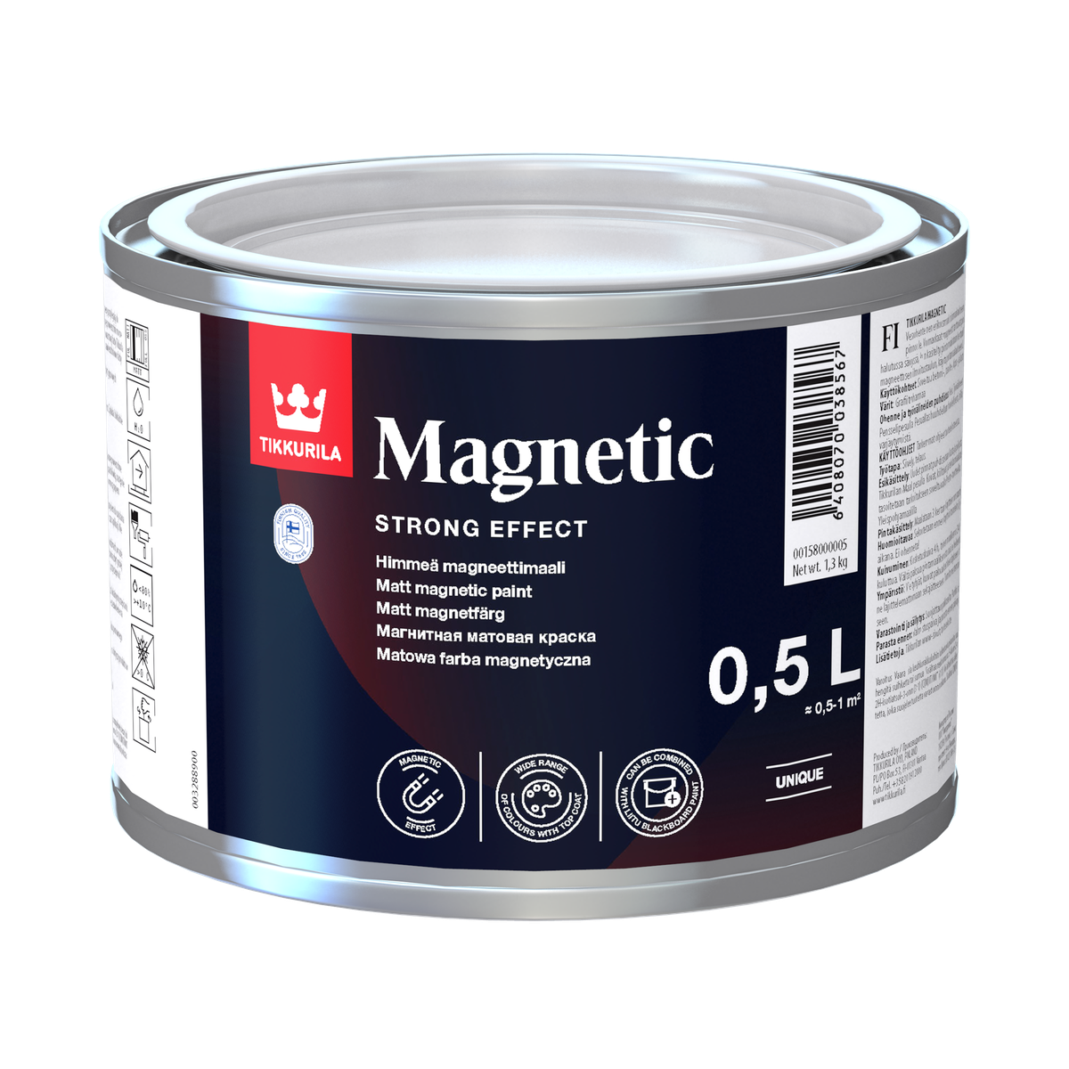 MAGNETIC, magnetická farba, TIKKURILA