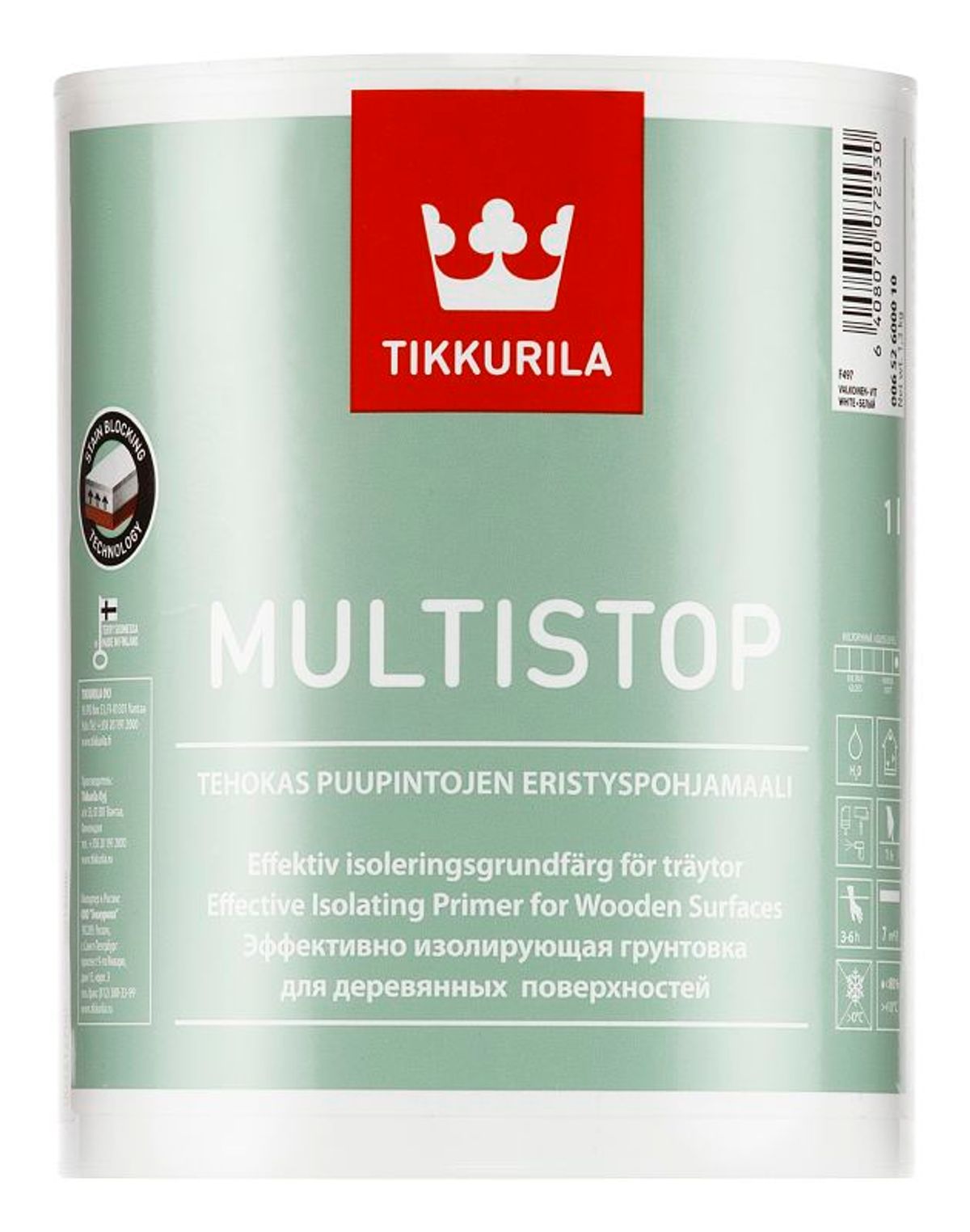 MULTISTOP, izolačný základný náter, TIKKURILA