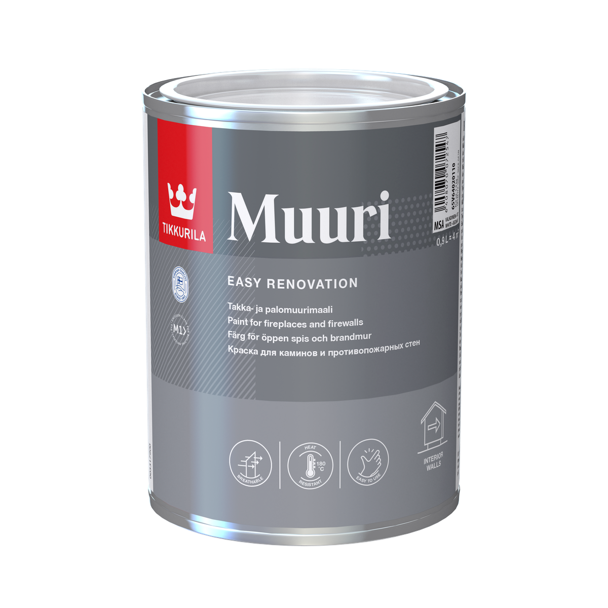 MUURI, farba na krby, TIKKURILA