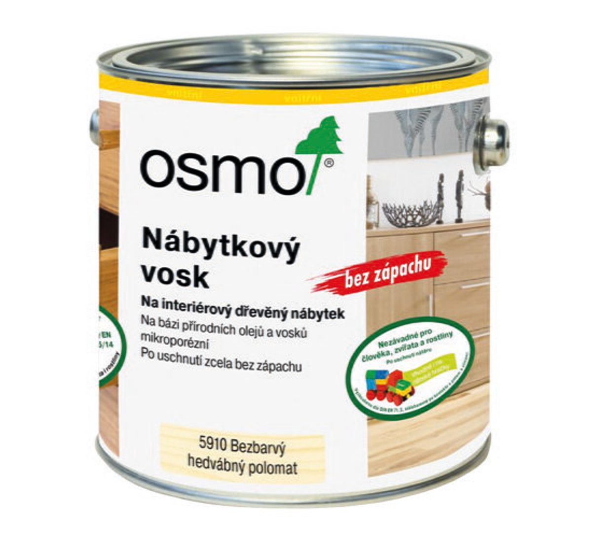 NÁBYTKOVÝ VOSK - Finálny náter na interiérový drevený nábytok