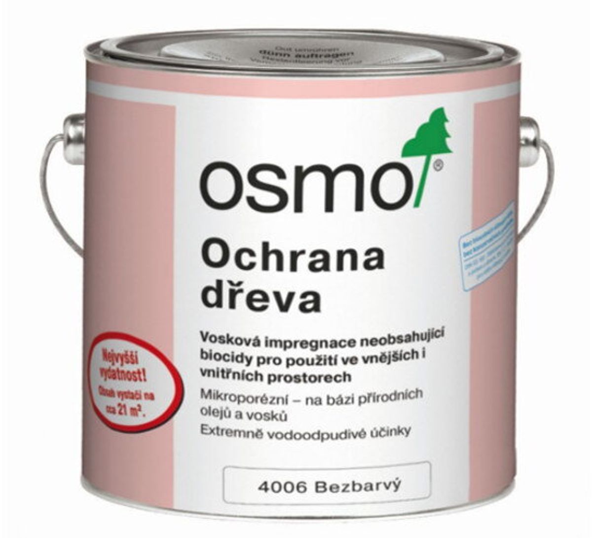 OCHRANA DREVA - Vosková impregnáciu bez obsahu biocídov vhodná pre vlhké priestory