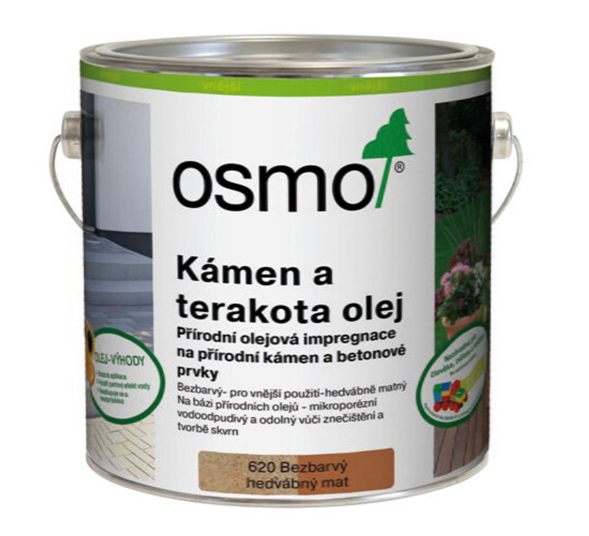 OLEJ NA KAMEŇ A TERAKOTU - Ochrana pred znečistením
