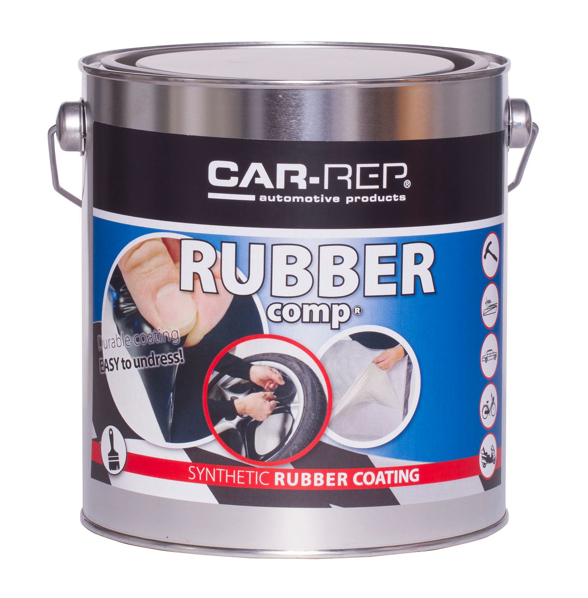 RUBBERCOMP LIQUID, gumový náter, Maston