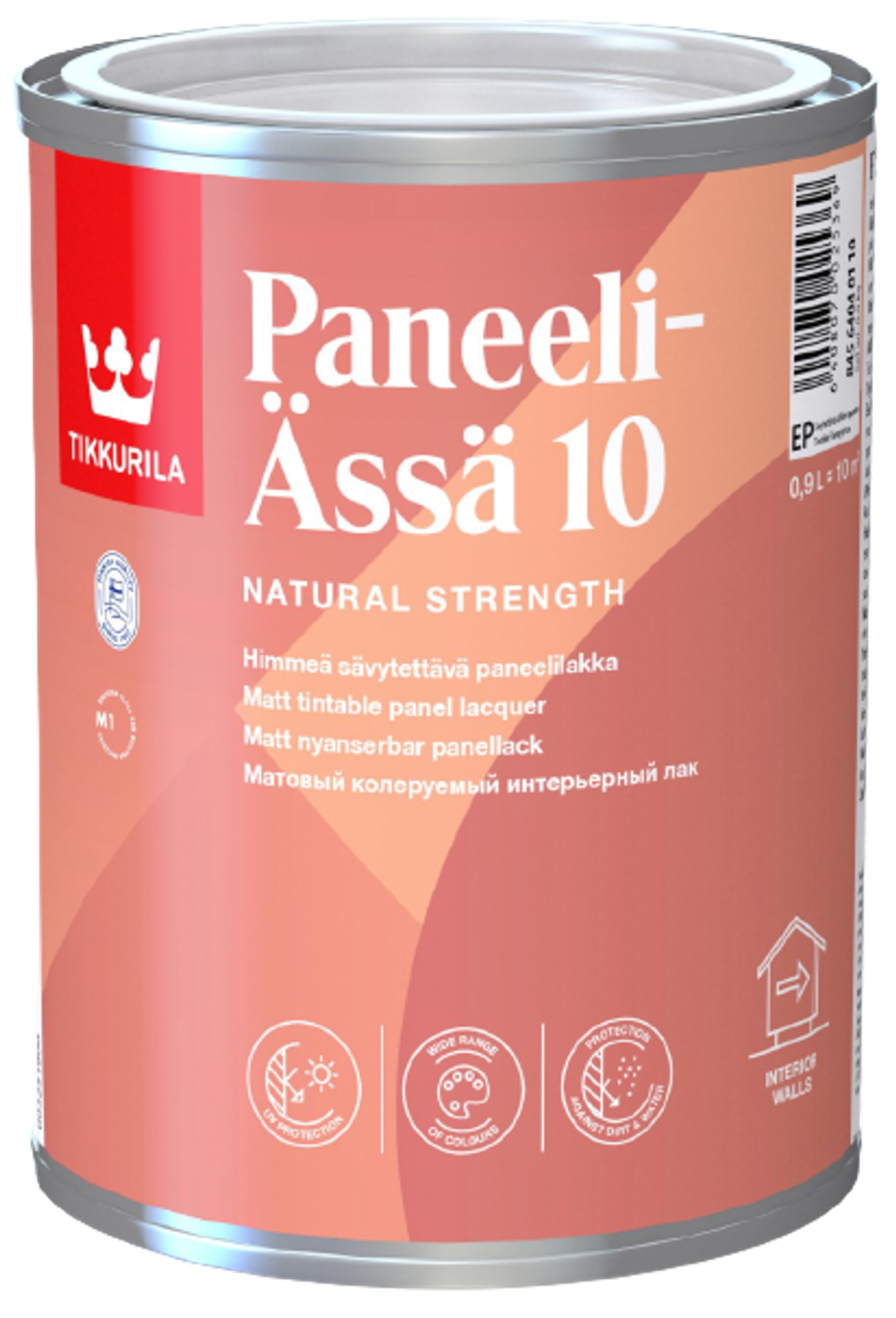 PANEELI ÄSSÄ 10, lak na drevené obklady, TIKKURILA