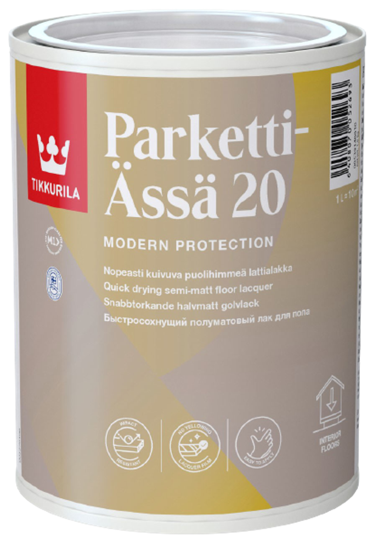 PARKETTI ÄSSÄ 50, lak na drevo, TIKKURILA