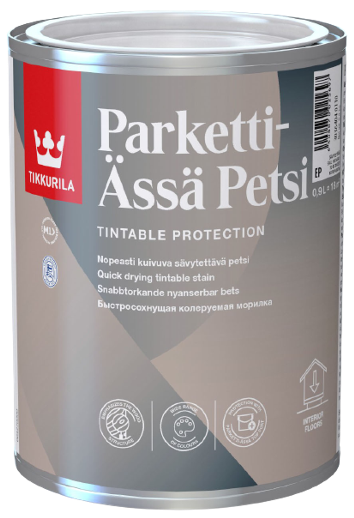 PARKETTI ÄSSÄ PETSI, interiérové moridlo, TIKKURILA