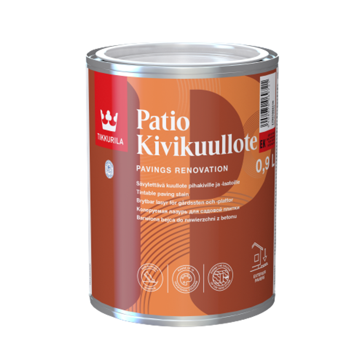 PATIO KIVIKUULLOTE, farba na dlažbu, TIKKURILA