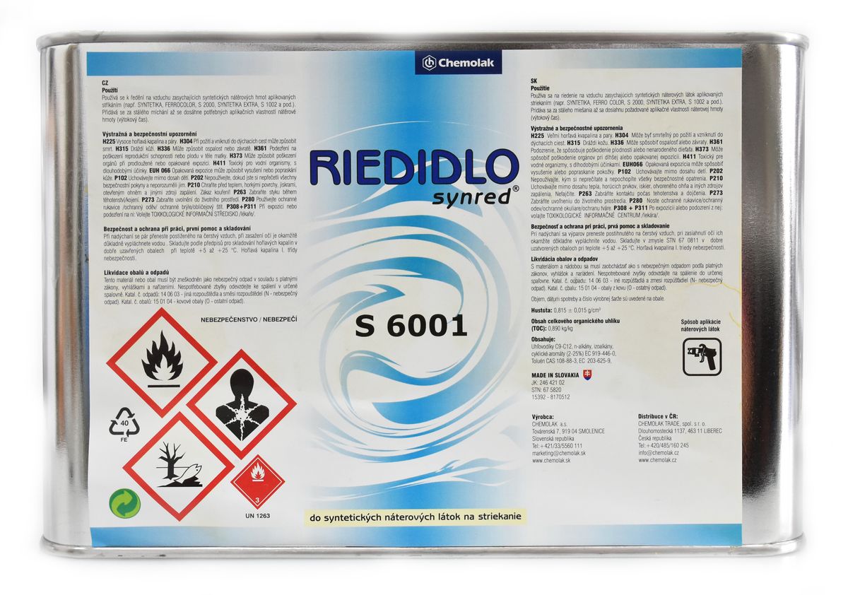 RIEDIDLO C 6001, SYNRED, Chemolak