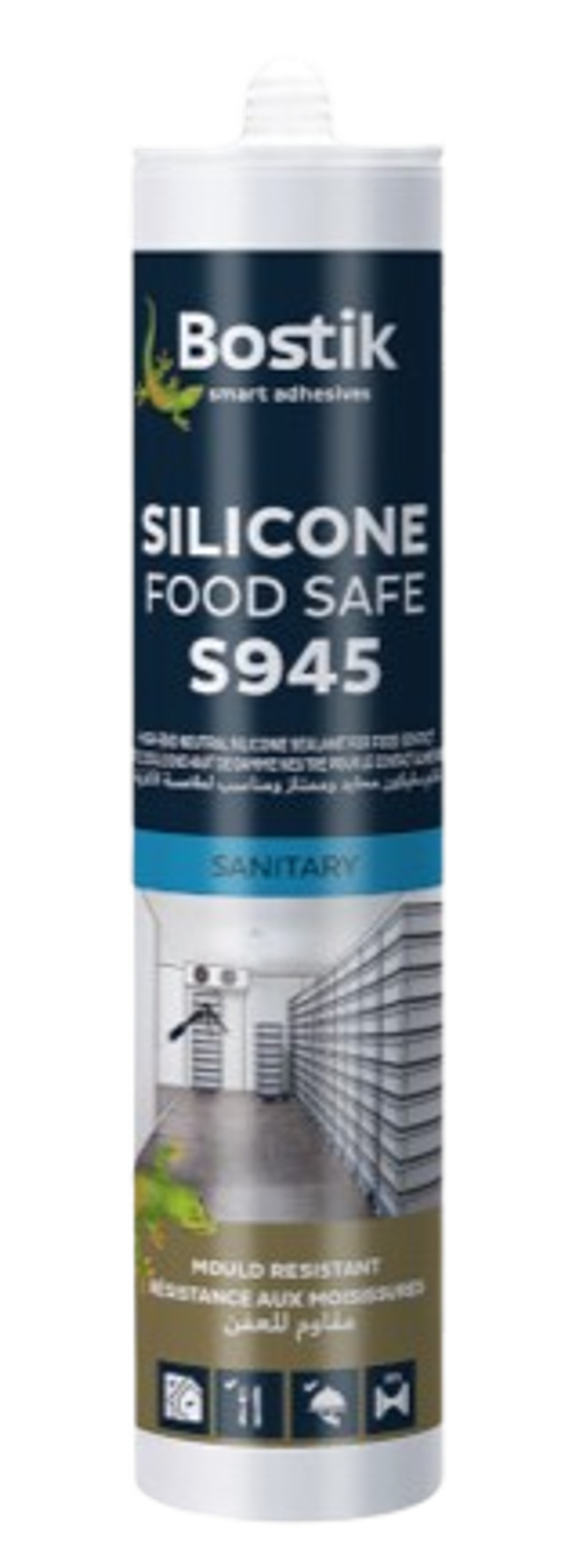 S945 SILICONE FOOD SAFE - Neutrálny prémiový silikónový tmel pre styk s potravinami