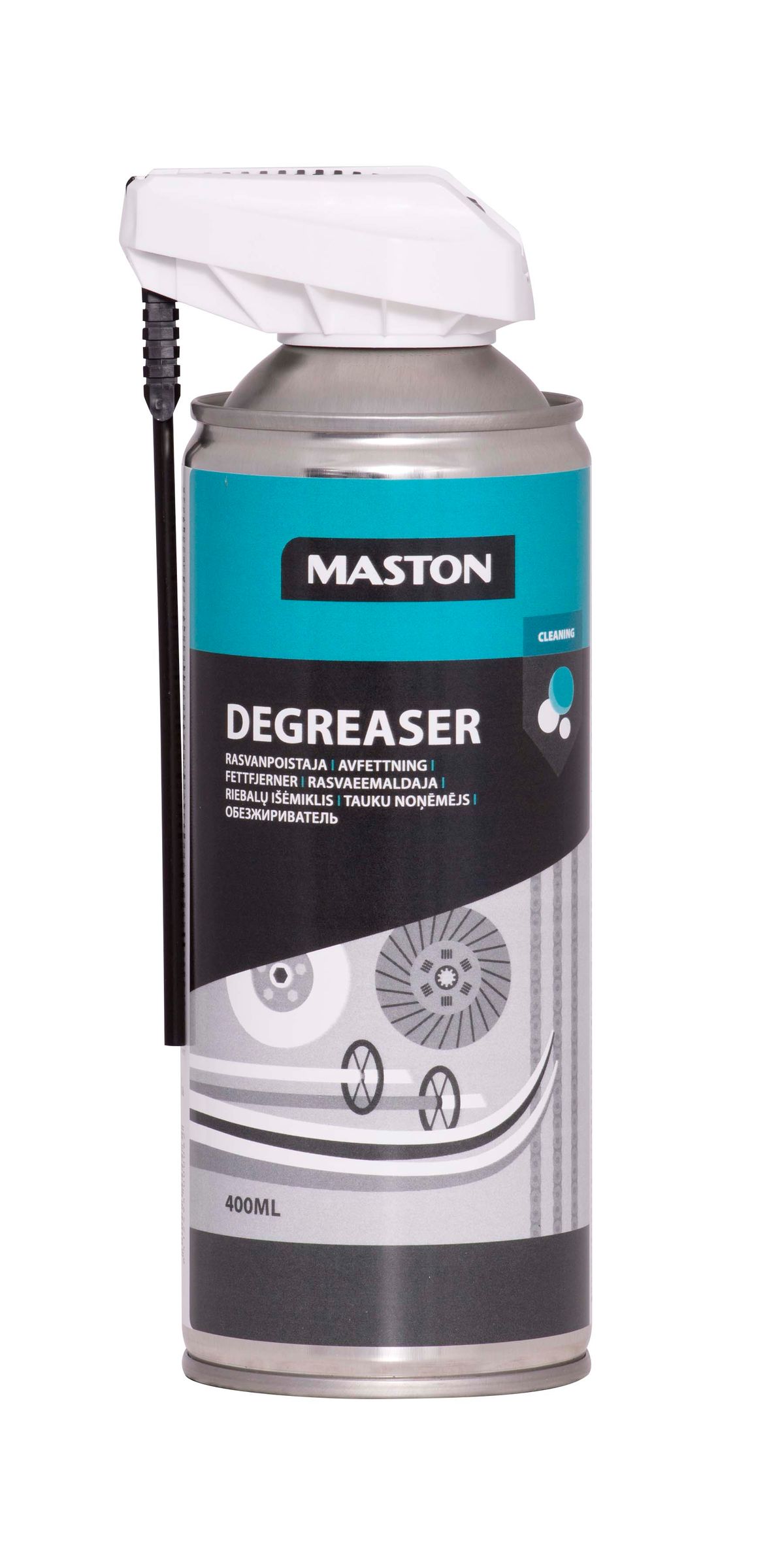 DEGREASING AGENT, odstraňovač mastnoty v aute, MASTON