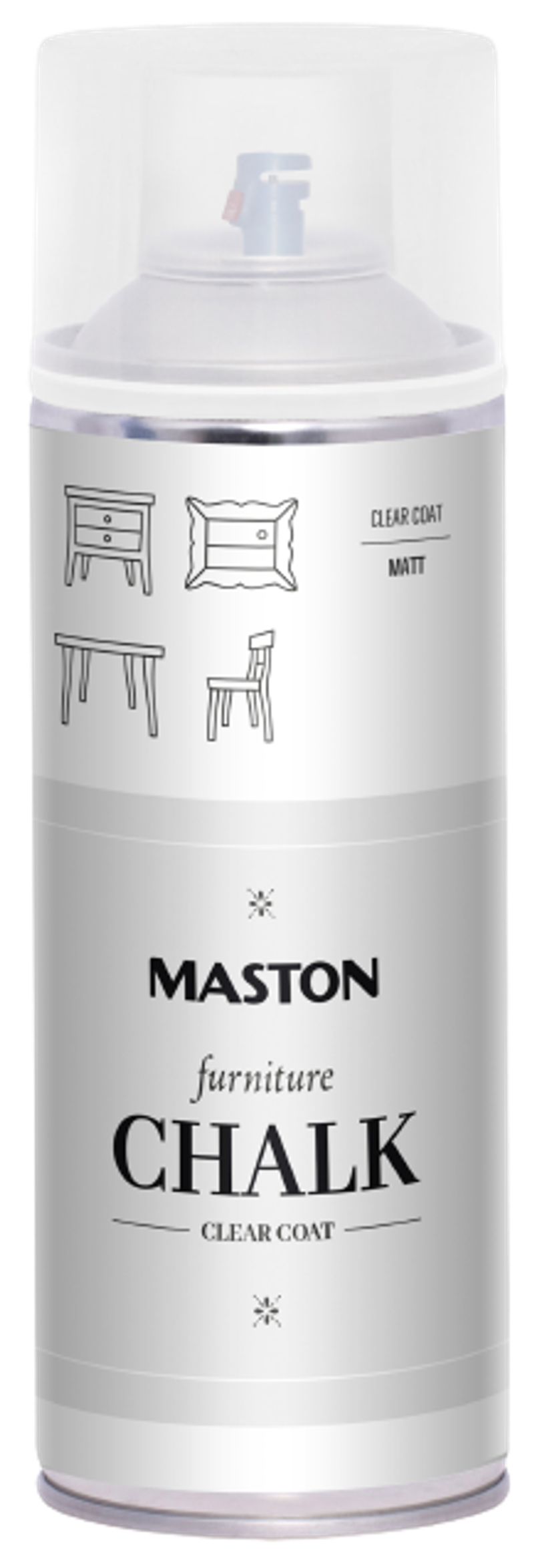 SPRAY MASTON FURNITURE CHALK CLEAR COAT