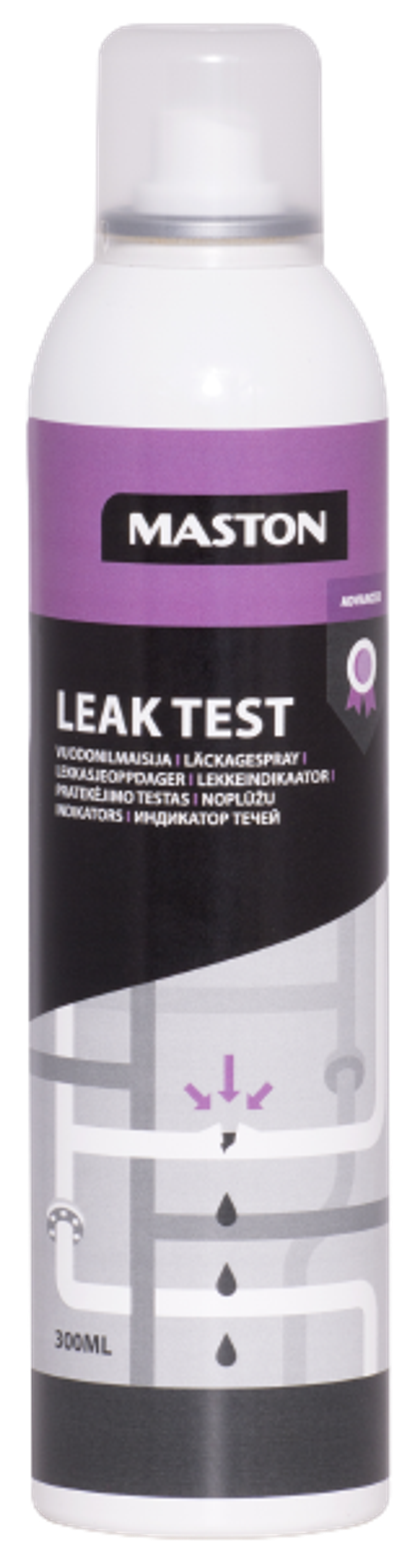 SPRAY MASTON LEAK TEST - Skúška tesnosti