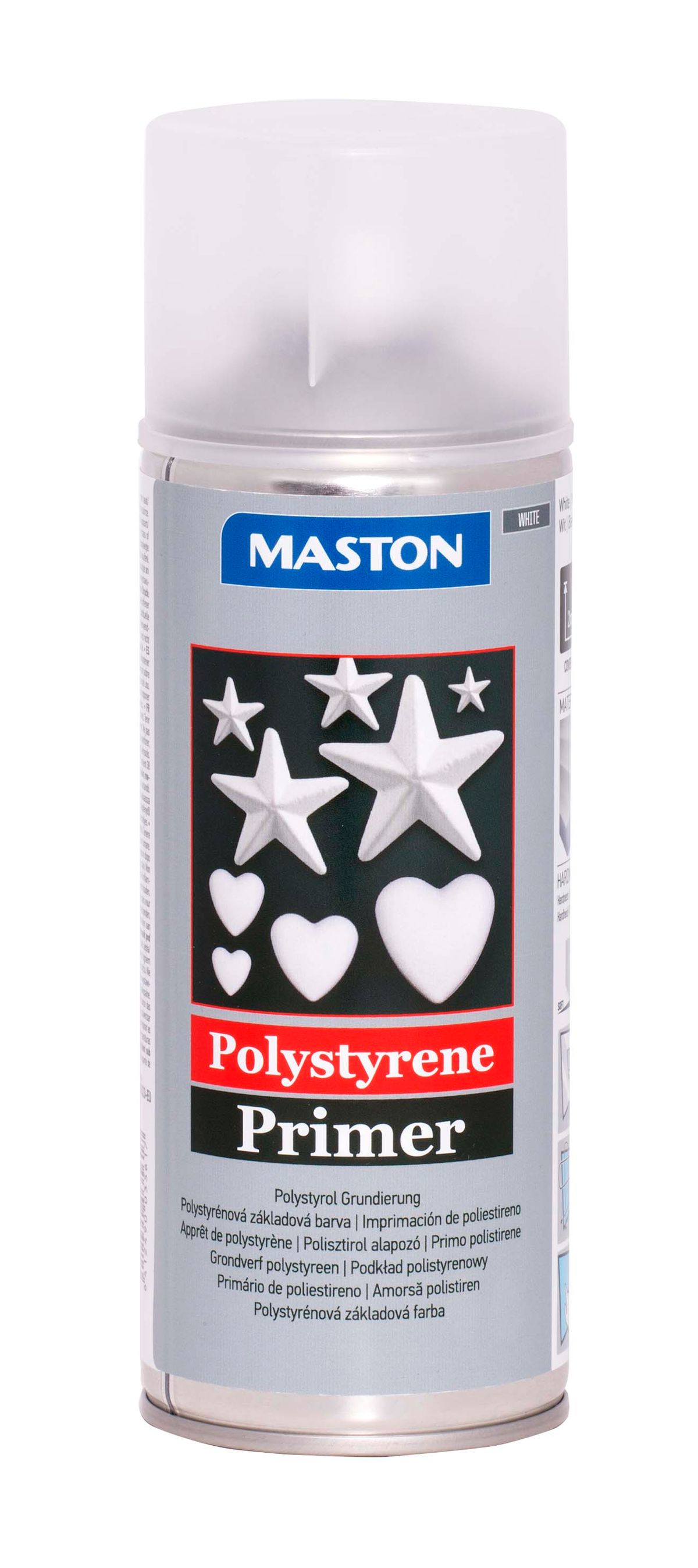 POLYSTYRENE PRIMER, základný sprej na polystyrén, MASTON