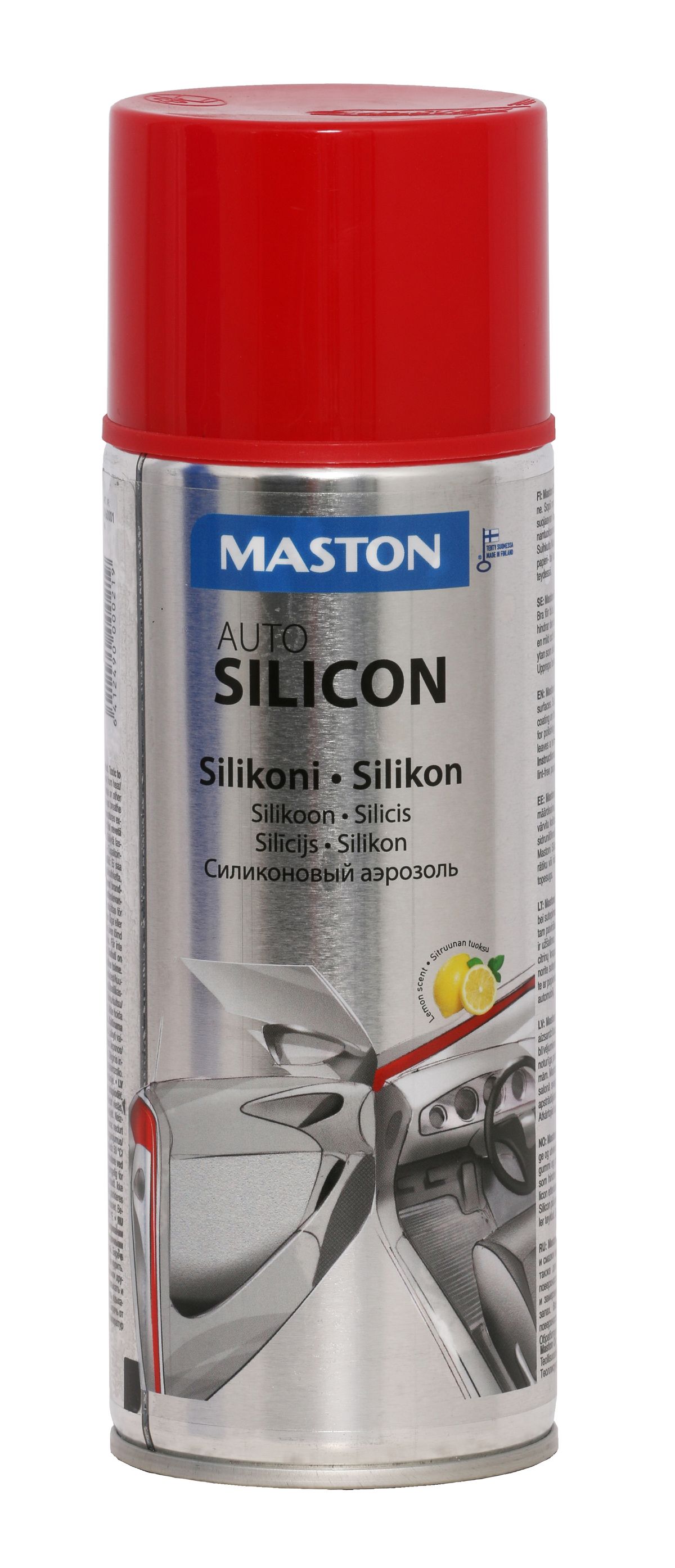 SILICONE AUTO, ochranný sprej na povrchy auta, MASTON