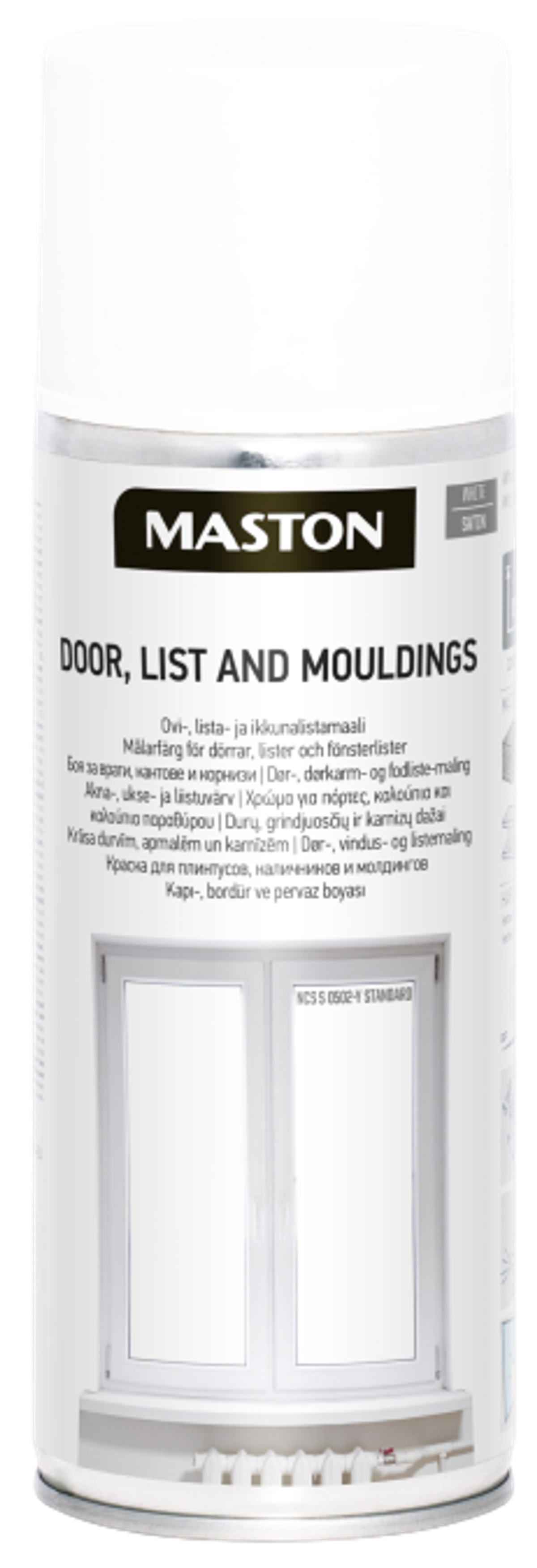 SPRAYPAINT MASTON DOOR, WINDOW, LIST AND MOULDINGS - Plniaca farba pre dvere a okná