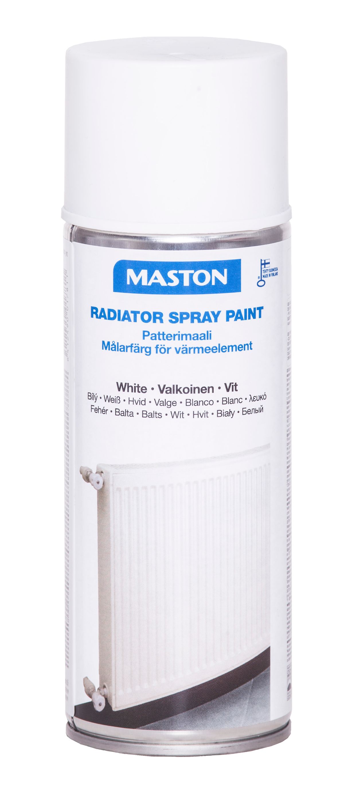 SPRAYPAINT RADIATOR, farba v spreji na radiátor, MASTON