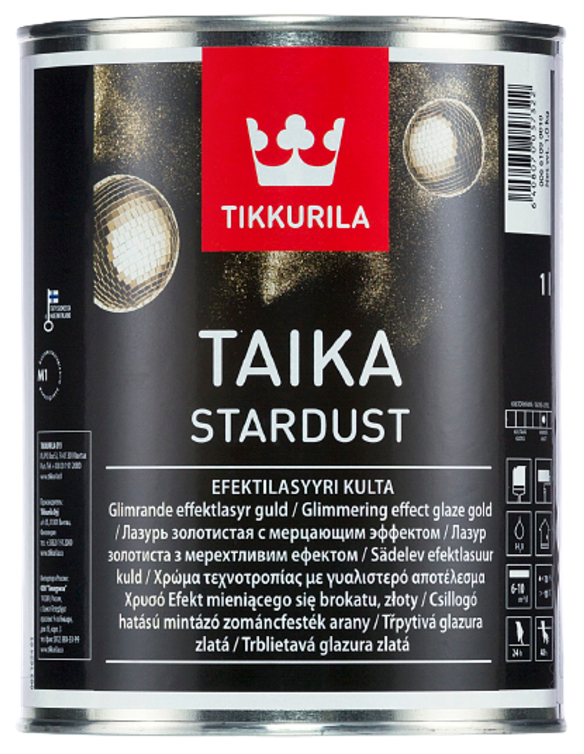 TAIKA STARDUST, matná glazúra, TIKKURILA