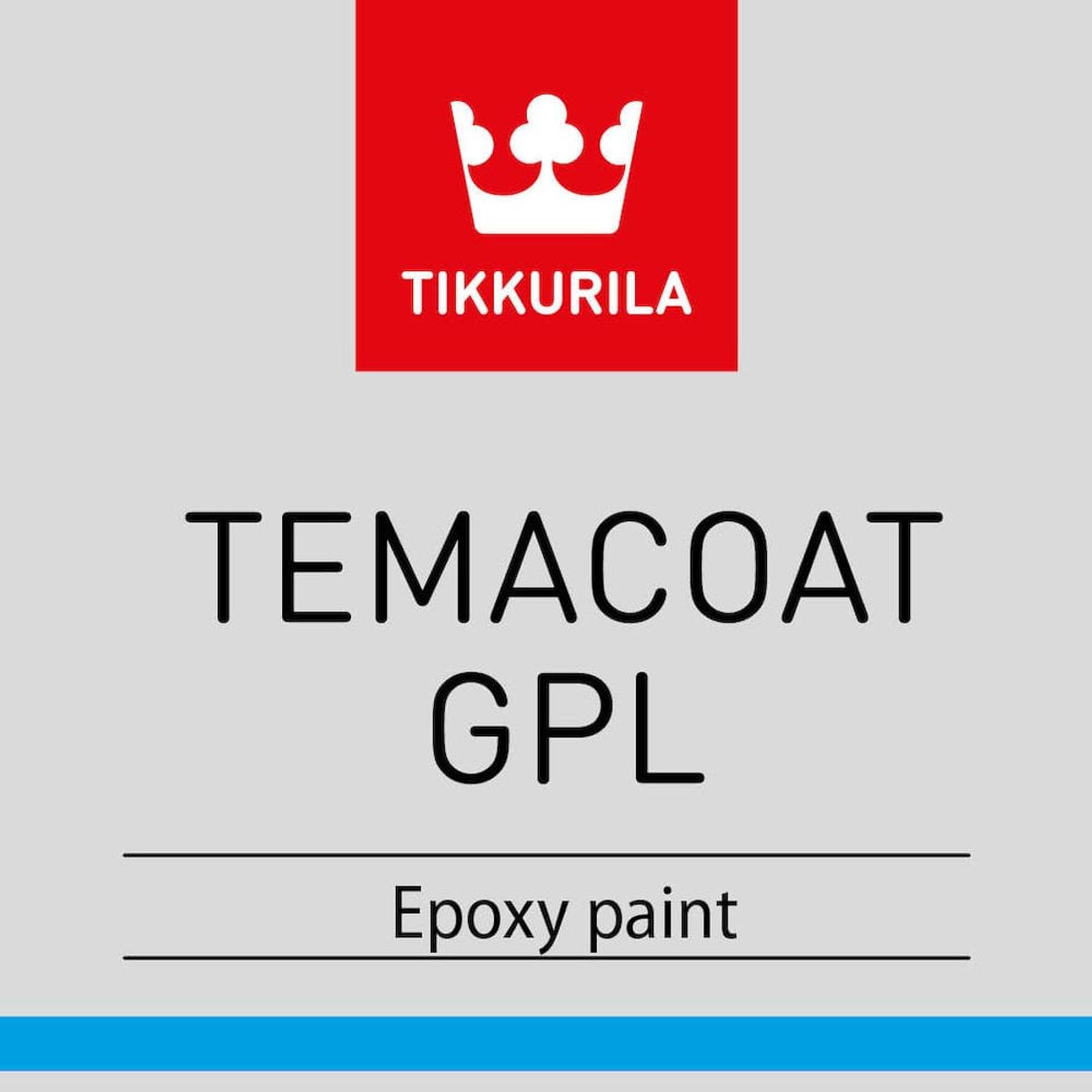 TEMACOAT GPL, epoxidová vrchná farba, TIKKURILA