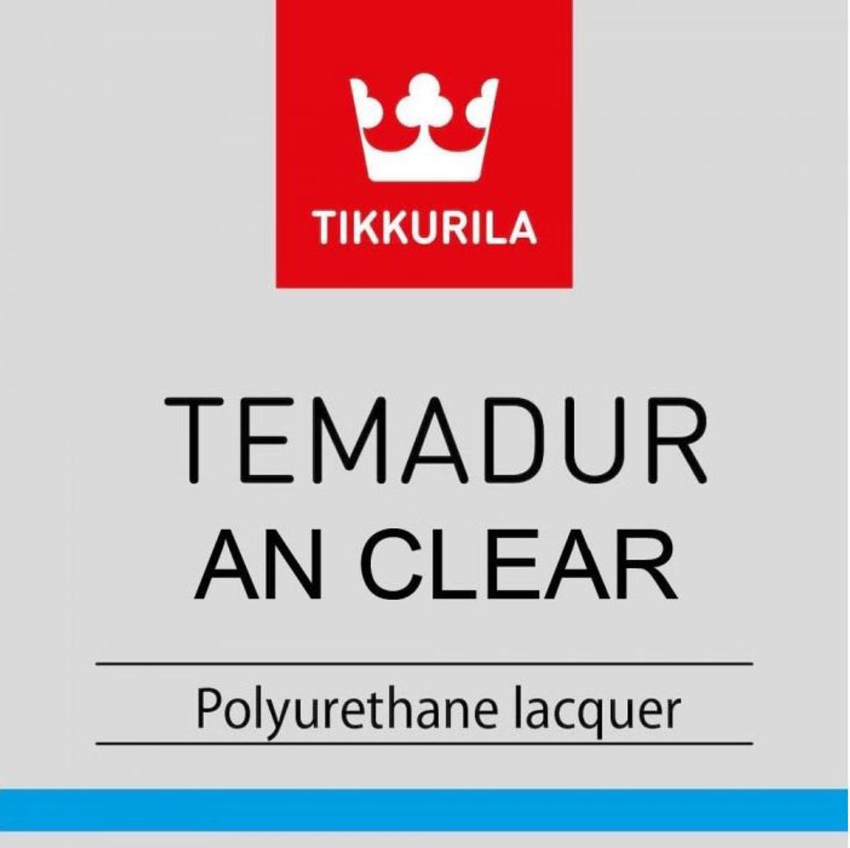TEMADUR AN CLEAR - Dvojzložkový, plne matný, polyuretánový lak