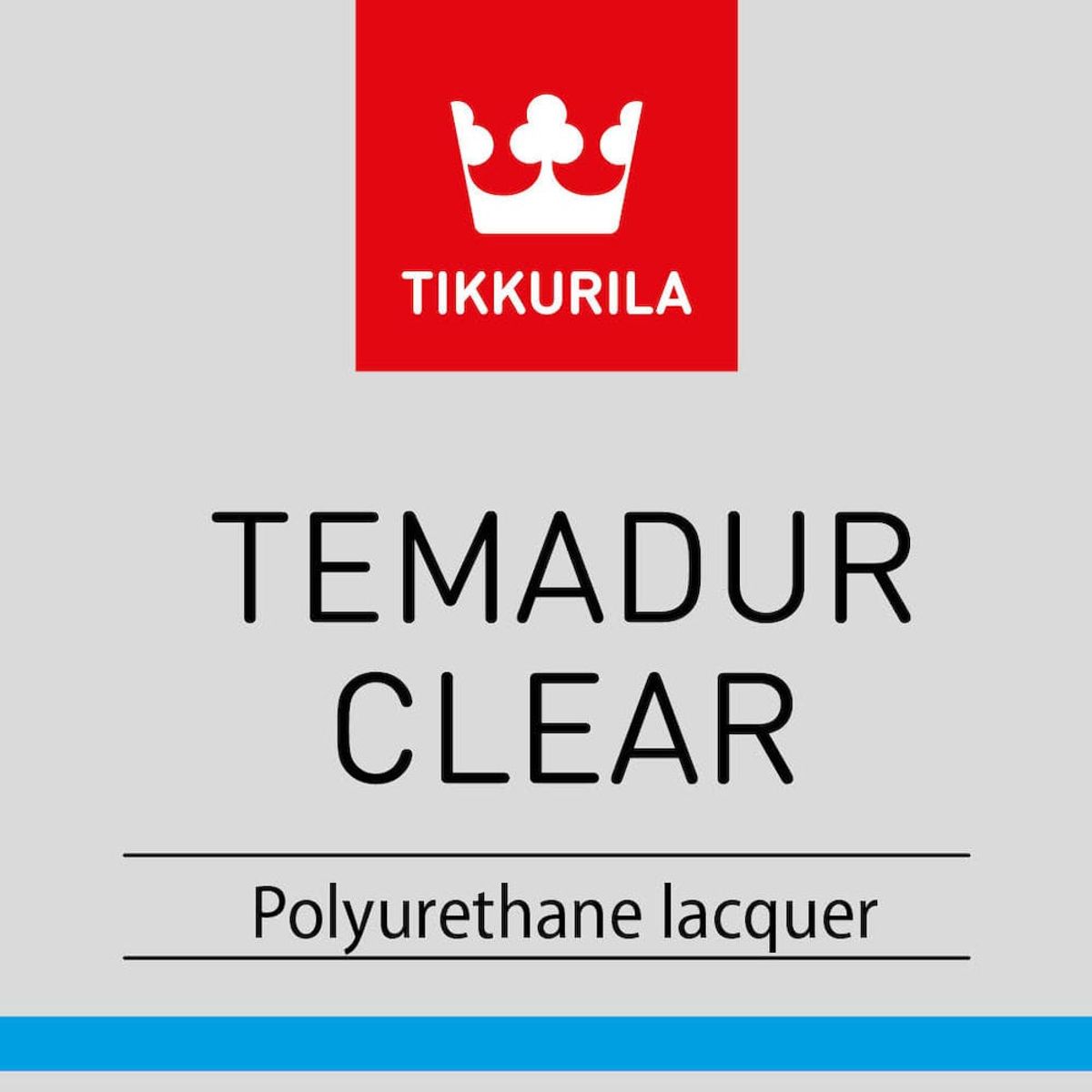 TEMADUR CLEAR, polyuretánový lak, TIKKURILA