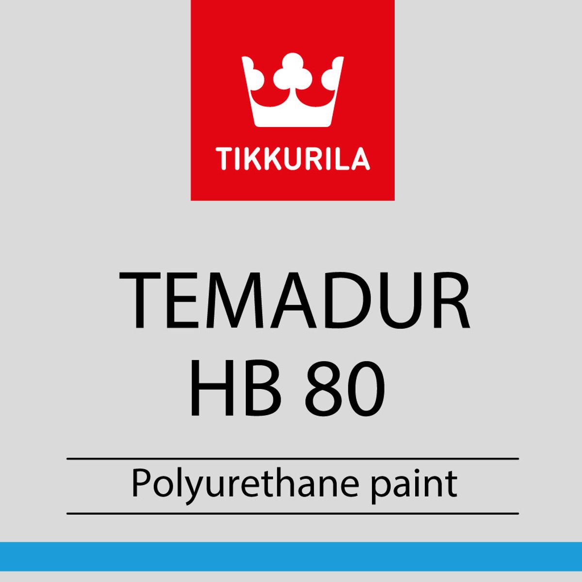 TEMADUR HB 80, polyuretánová farba, TIKKURILA