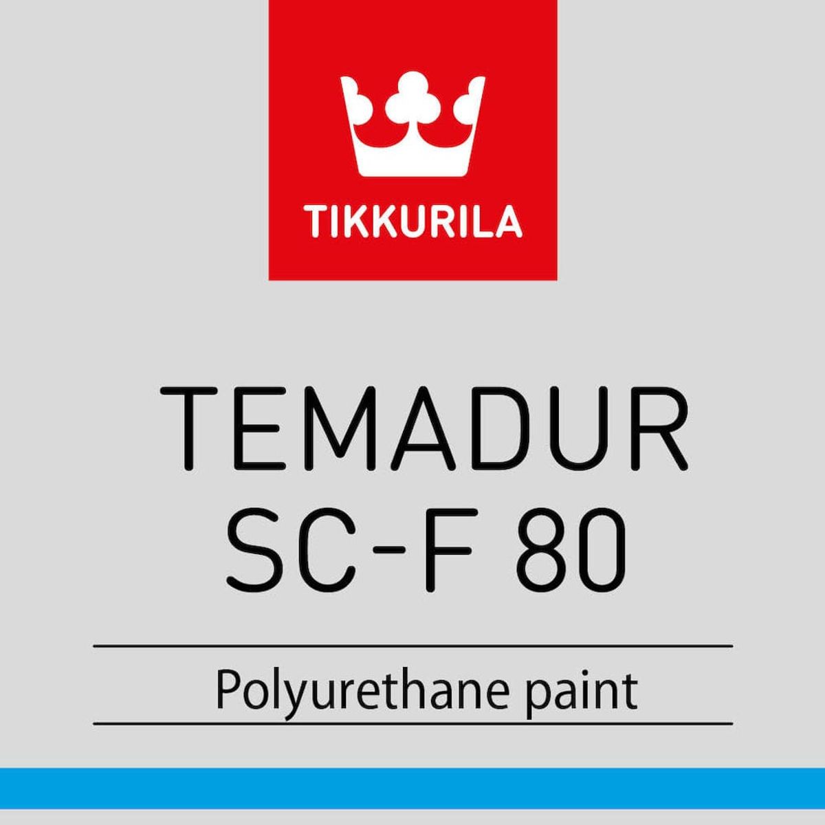 TEMADUR SC-F 80, polyuretánový náter, TIKKURILA