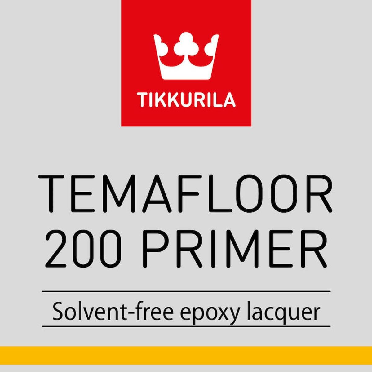 TEMAFLOOR 200 PRIMER, epoxidový lak, TIKKURILA