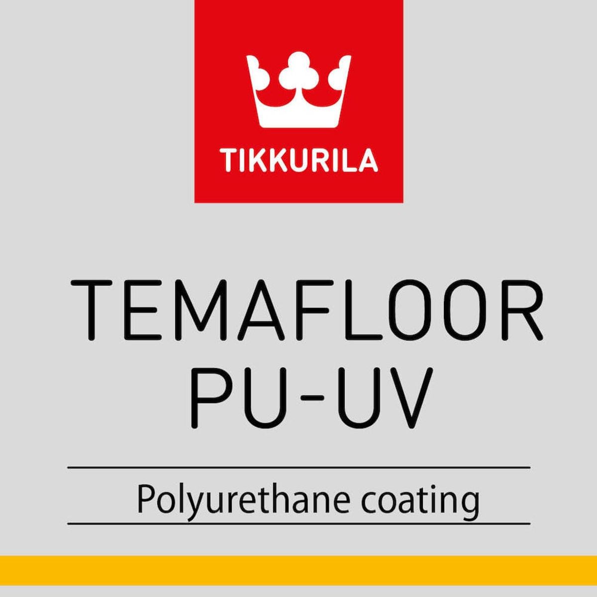 TEMAFLOOR PU-UV, polyuretánová farba, TIKKURILA