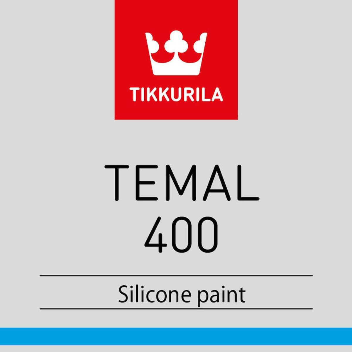 TEMAL 400, tepelne odolná silikónová farba, TIKKURILA