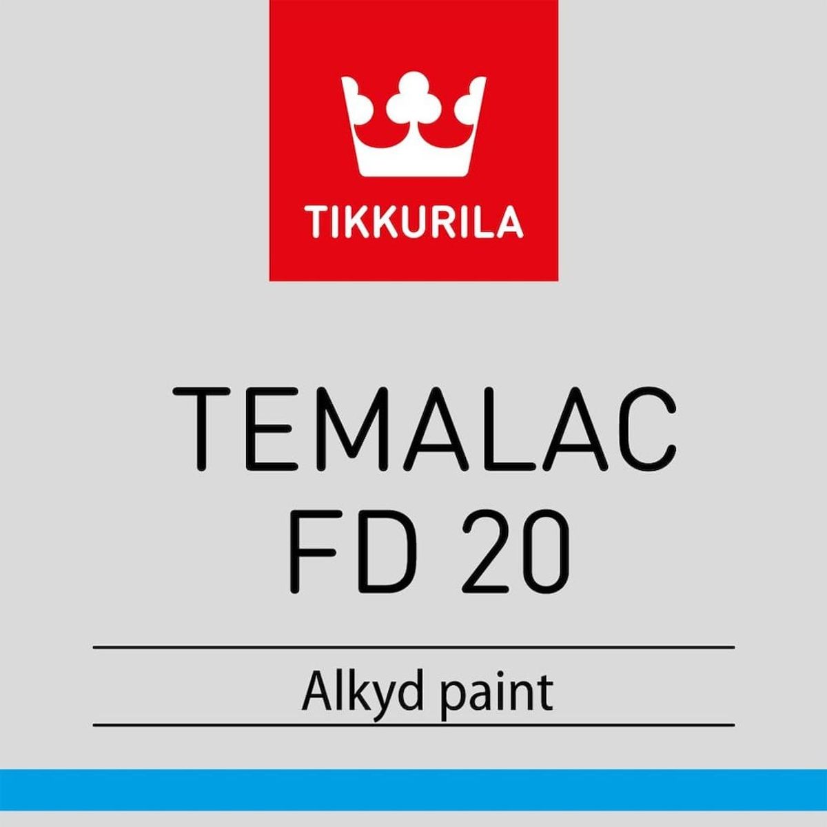 TEMALAC FD 20, polomatná alkydová farba, TIKKURILA