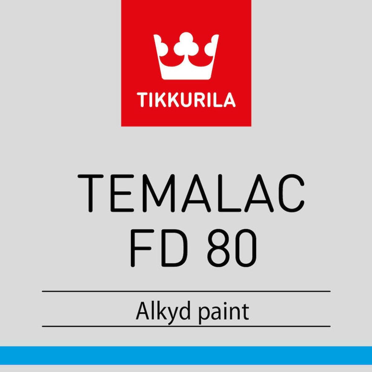 TEMALAC FD 80, alkydový vrchný náter, TIKKURILA