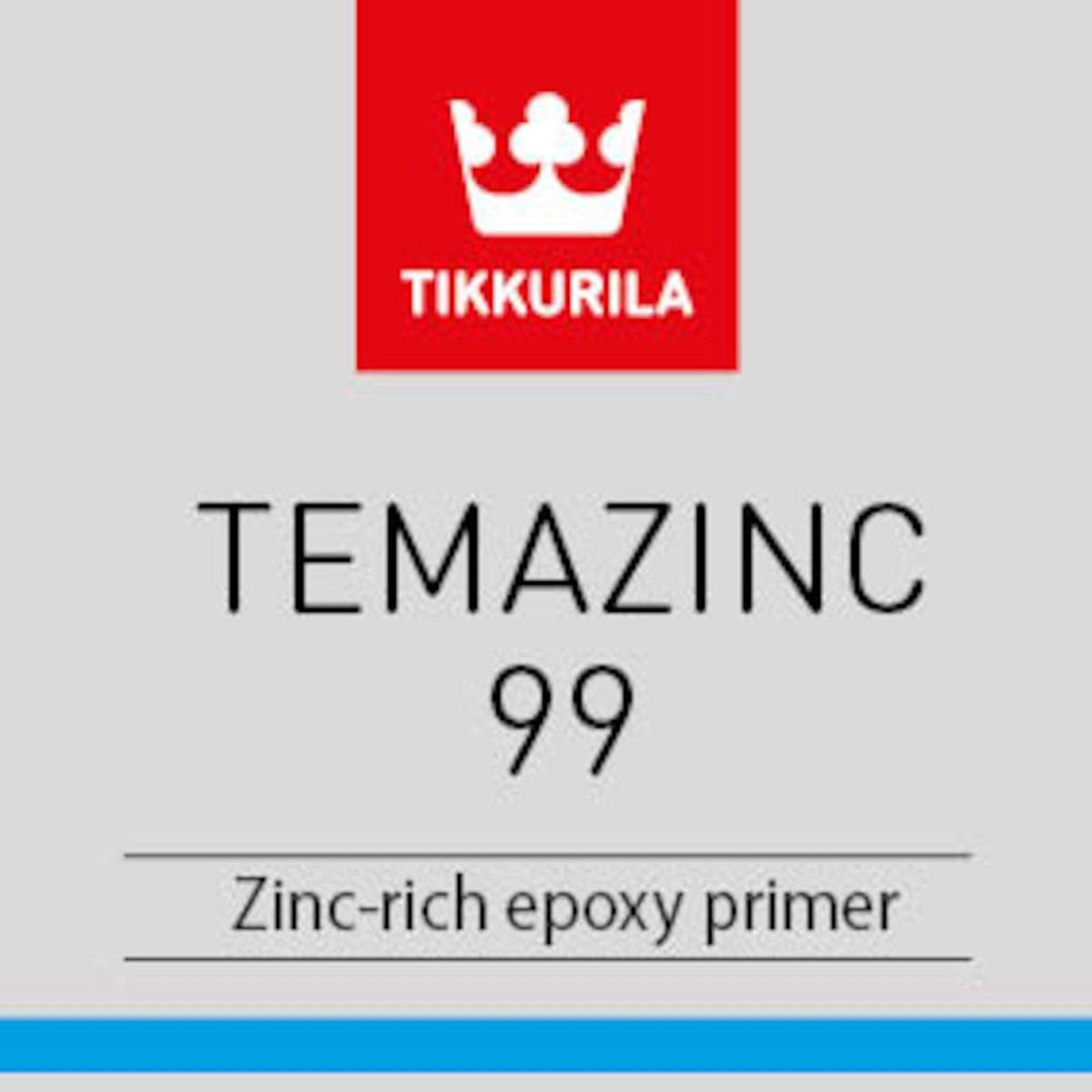 TEMAZINC 99 zinkovo epoxidová farba, TIKKURILA