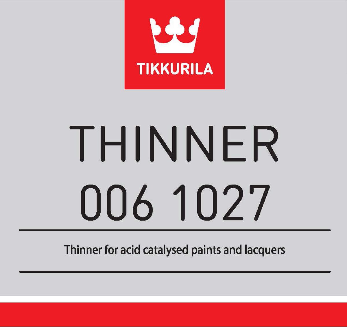 THINNER 1027 - Riedidlo