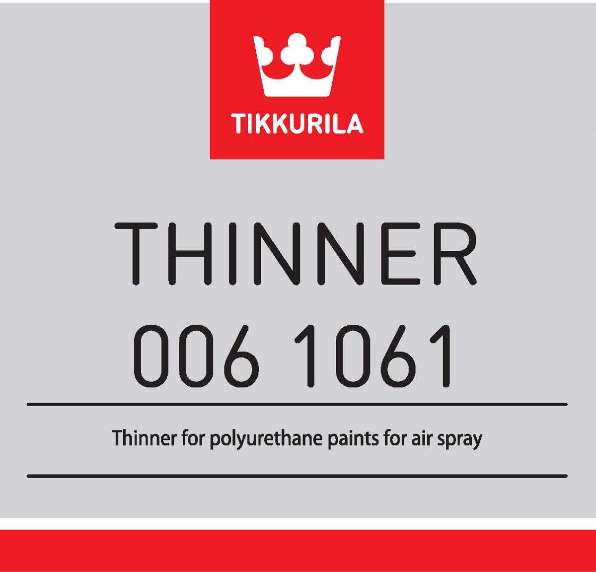 THINNER 1061 - Riedidlo