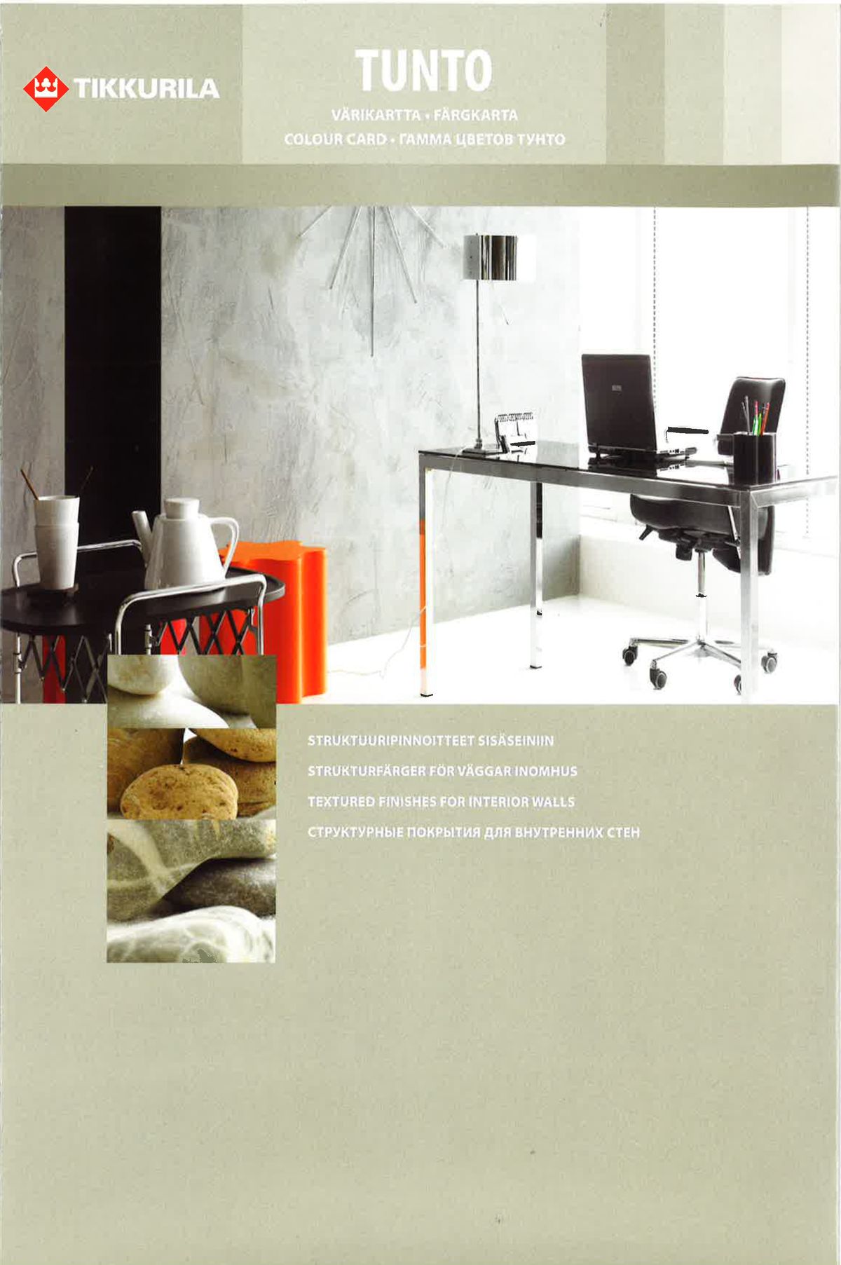TUNTO - Vzorkovník pre omietky Tunto.