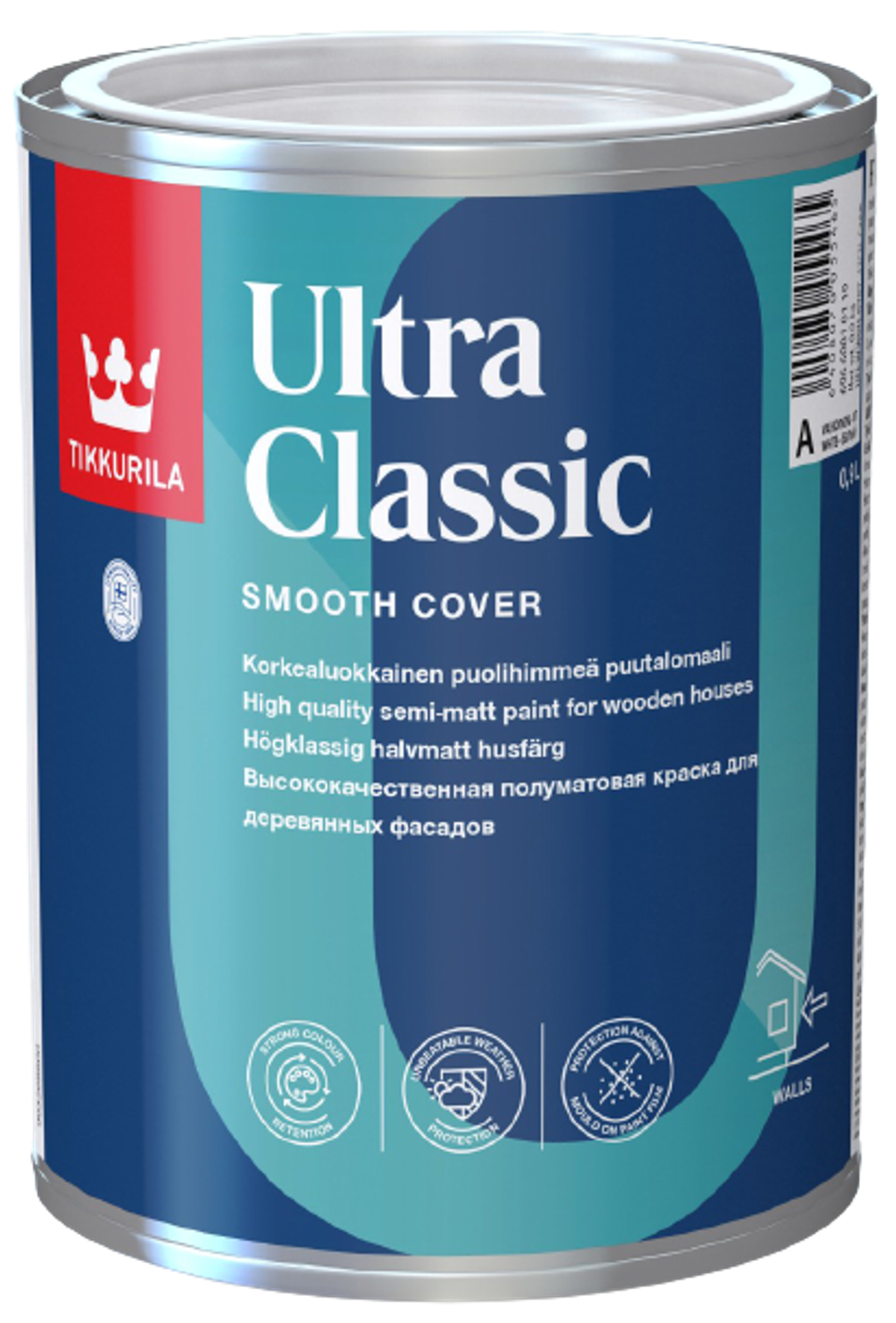 ULTRA CLASSIC, krycia farba na drevo, TIKKURILA