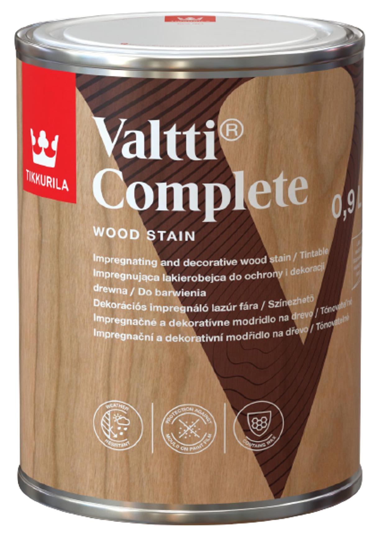 VALTTI COMPLETE, tenkovrstvá lazúra, TIKKURILA