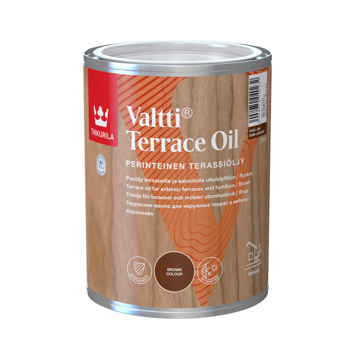 VALTTI TERRACE & FURNITURE OIL, olej na drevo, TIKKURILA