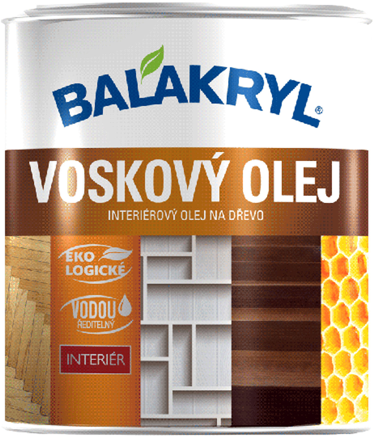 VOSKOVÝ OLEJ BALAKRYL - Interiérový voskový olej na drevo