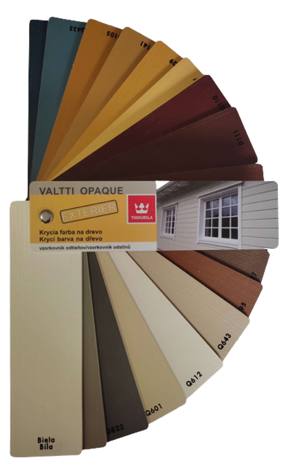 VZORKOVNÍK VALTTI OPAQUE - Vejárový vzorkovník Valtti Opaque - Vinha.